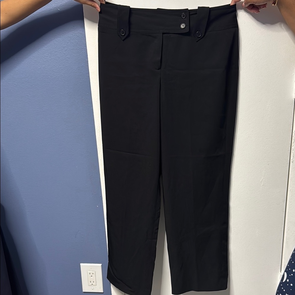 Larry Levine Elegant Black Trousers